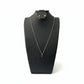 Set Osito Plata 925 completo con cadena dije y aretes sobre fondo blanco