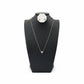 Set Corazones 3D Inflados | Cadena + Dije + Aretes Plata 925 Italiana