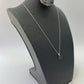 Set Estrella Azul Tallada | Cadena + Dije + Aretes Plata 925 Italiana Acabado Espejo