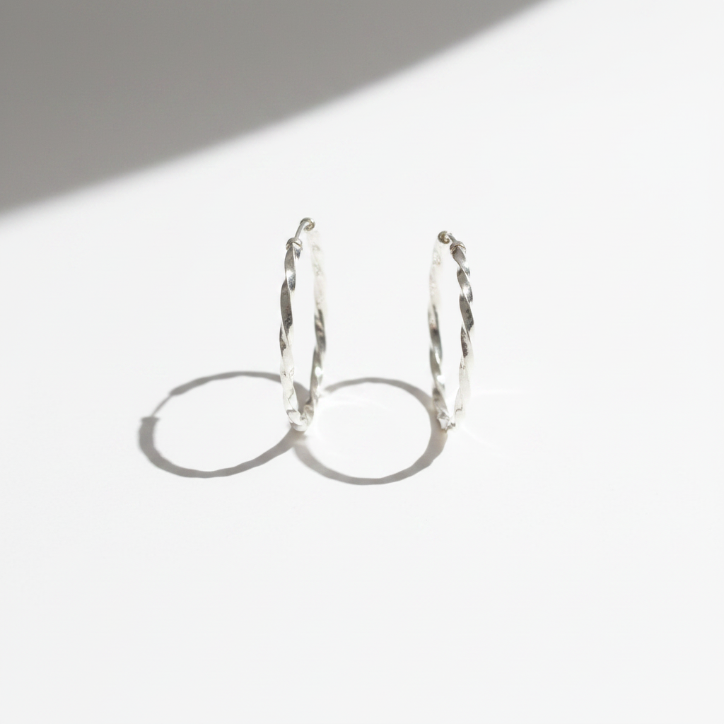 Candongas Espiral Plata 925 | Elegancia Atemporal