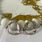 Aretes Plata 925 Pequeños Estilo Espiral para mujer con tamaño de 2 cm