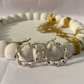Aretes Melcocha Plata 925 | Delicadeza Infinita