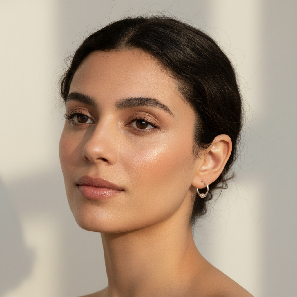 Aretes Plata 925 Pequeños · Niña y Mujer 1.5 cm