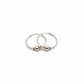 Aretes Plata 925 Pequeños · Niña y Mujer 1.5 cm