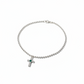 Esclava Cruz Plata 925 Mujer | Ajustable
