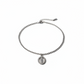 Women's Slave Bracelet in 925 Silver with Sphere Clasp