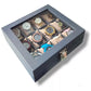 Caja para relojes ideal para regalo y organización personal