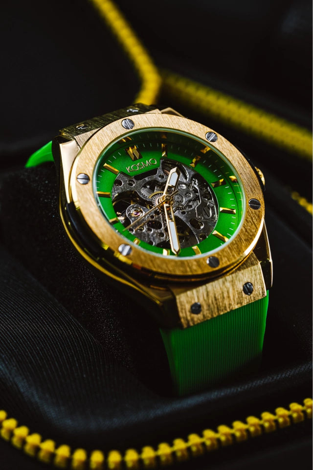Reloj Kosmo K60599 Hombre Automatico Verde