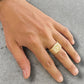 Anillo Oro18K Hombre Corona Rolex Brillo Encanto