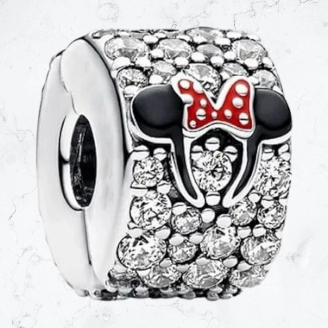 Dije Charm Minnie Separador Plata925