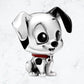 Dije Charm Perro 101 Dálmata Plata925