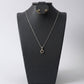 Set Minimalista Plata 925 Italiana | Cadena + Dije + Aretes