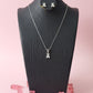 Set Oso Plata 925 Italiana | Cadena + Dije + Aretes