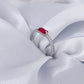 El Anillo de Compromiso Plata 925 Perfecto para Quienes Aman el Color