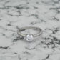 Anillo de Compromiso Plata 925 con Circonita: El Brillo de Tu Promesa