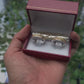 Anillos Matrimoniales Diseño Macarena en Plata 1000 con Oro 18k – Clásicos y Elegantes