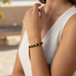 Pulsera de balines de oro de 18 kilates 1#6 4#5