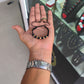 Pulsera de balines de oro de 18 kilates 1#6 4#5