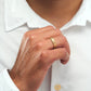 Anillo matrimonial en oro laminado de 18 kilates para hombre con envío gratis en Colombia y villavicencio