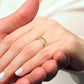 Anillo matrimonial en oro de 18 kilates laminado con envío gratis en Colombia y villavicencio