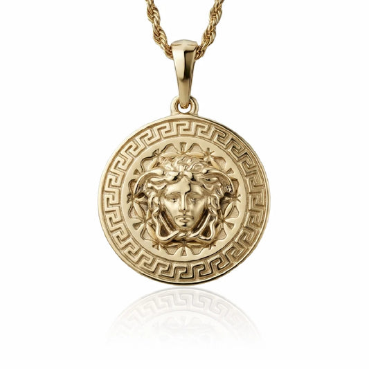 Dije Medalla Hombre Oro Laminado 18k