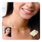 Cadena Collar Mujer Estrellas Minimalista Oro 18k Laminado Brillo Encanto