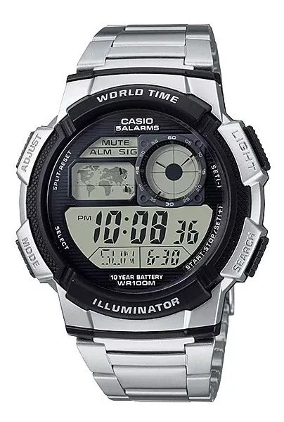 Reloj Casio AE-1000WD-1AVDF Hombre Acerado Digital