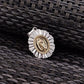 Dije Medalla Virgen Grande Hombre o Mujer Plata 925 Italiana Baño Oro Brillo Encanto