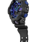 Reloj Casio G-shock Hombre Deportivo Sumergible Bicolor Negro Azul GA-700BP-1ADR Brillo Encanto