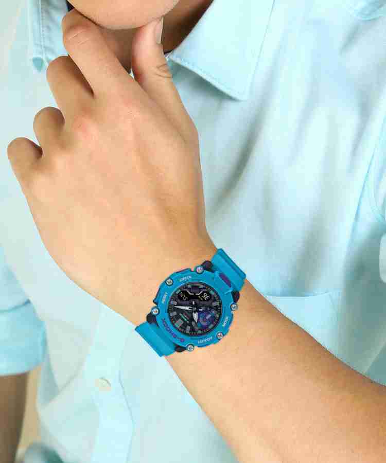 Reloj Casio G-Shock ga-2100hc-2adr Azul Hombre Caballero - Luegopago
