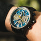 Reloj Hombre Kosmo K3848G Deportivo Acero negro Brillo Encanto