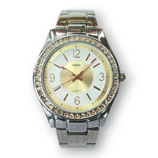 Reloj Strike Acero de Mujer Elegante Grande