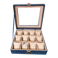 Estuche relojero elegante con cojines individuales – Capacidad 12 puestos